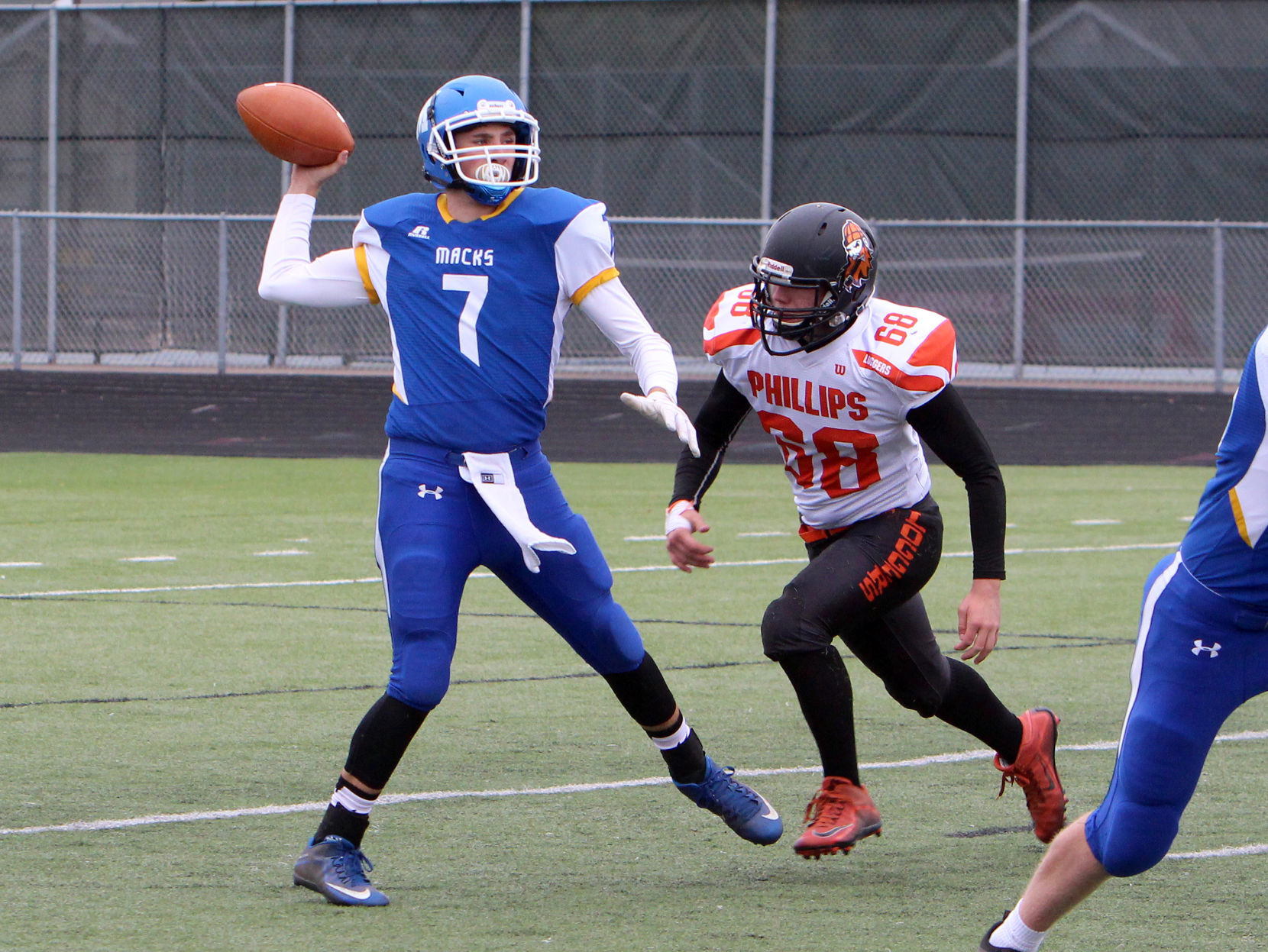 Phillips at McDonell football 9-29-18